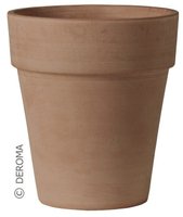 Plant pot Deroma alto 22*24*5.3 mokko (000002909)
