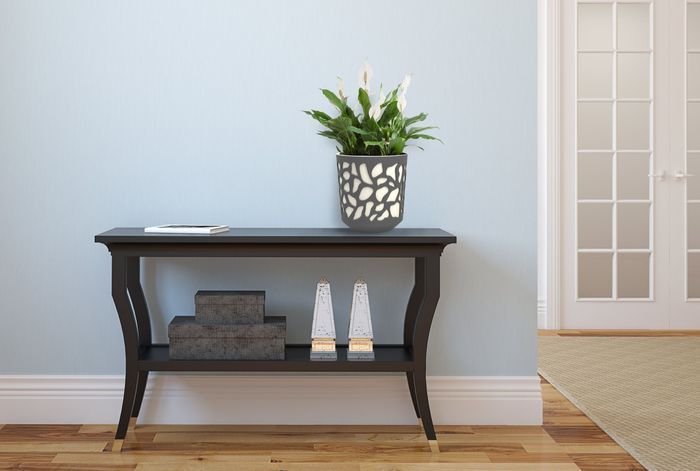 Flower pot LAMELA Duo 140 anthracite with anthracite insert (000004977)