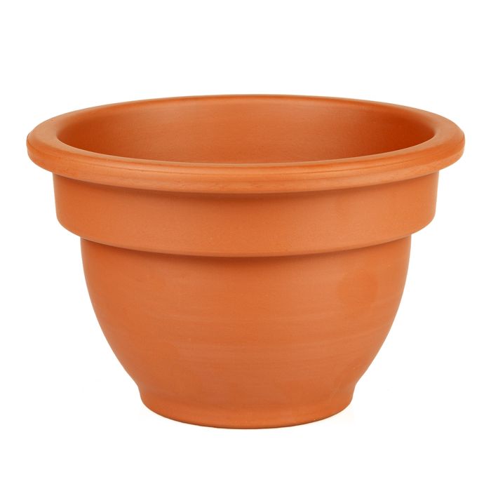 Pot for plants TERRA 11*9,5*0,6 brown (000001397)