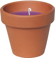 Свічка Candle pot Стандарт 10*11*0,6 фіолетовий (000001350)