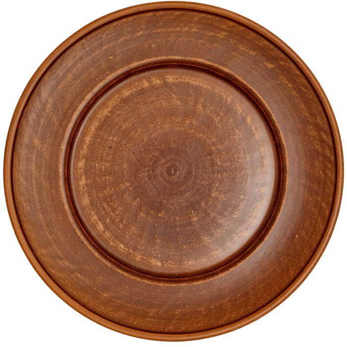 Тарелка Shynkar с бортами 25 коричневый (000002098), Коричневий, Діаметр: 25 см., Коричневий, 25