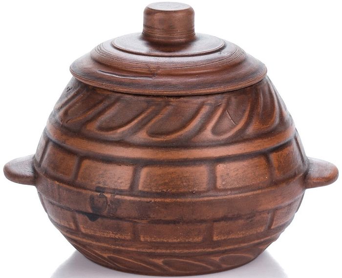 горшок для запекания Shynkar Вьюн 14*8*0,5 коричневый (000002096)