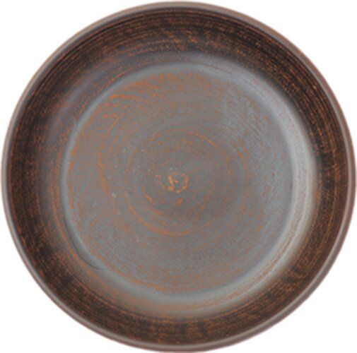 Тарелка ТЕРРА Блюдо 2*21 коричневый (000000676), Brown, Коричневий, 21, 2, 21 х 2 см