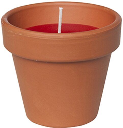 Свічка Candle pot Стандарт 7*7*0,2 бордова (000001342)
