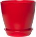Pot for plants Stone flower Victoria 18*20*3.5 red (000001202)